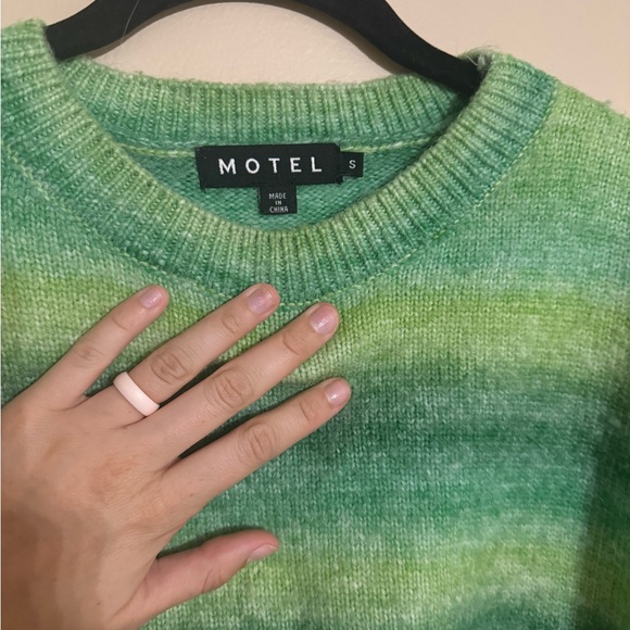 Oversized green sweater - Picture 3 of 6